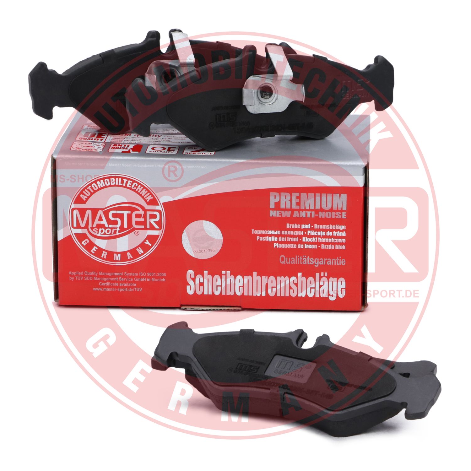 Placute frana MASTERSPORT GERMANY 13046070832N-SET-MS